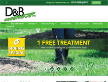 Tablet Screenshot of db-greener.com